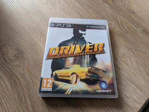 Driver: San Francisco, PS3, Spelcomputers en Games, Games | Sony PlayStation 3, Zo goed als nieuw, Overige genres, 1 speler, Vanaf 12 jaar