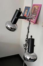 Vintage vloerlamp met 2 spots, Ophalen, Gebruikt, Metaal, 150 tot 200 cm