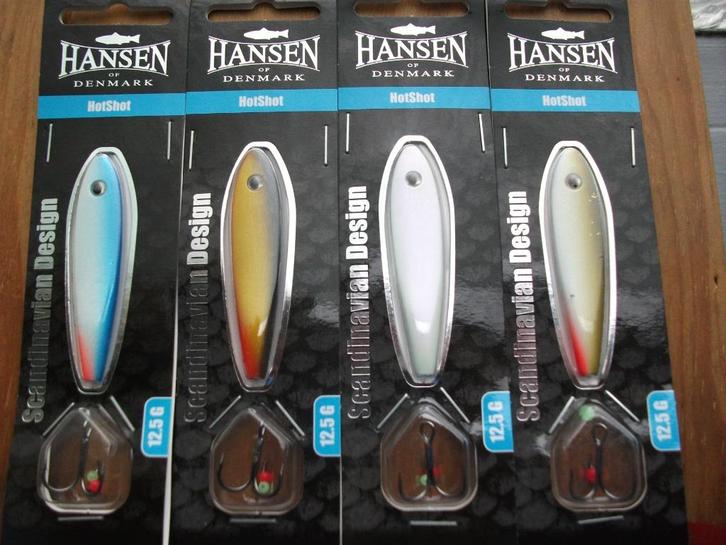 12.5 grams Hansen HotShot kunstaas lepel / roofvis lepel, Watersport en Boten, Hengelsport | Zeevissen, Nieuw, Overige typen, Ophalen of Verzenden