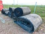 Rubber op rol koe matras sleufsilo, Ophalen, Gebruikt, 15 m² of meer, Folie