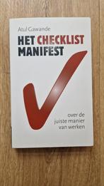 A. Gawande - Het checklist-manifest, Ophalen of Verzenden, Zo goed als nieuw