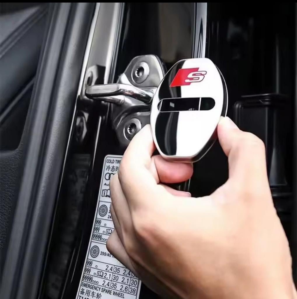 AUDI S-CHROME DEURSLOT COVERS!!, Ophalen of Verzenden