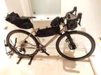 Nwe titanium bikepacking gravelbike grx 1x12 shimano, 28 inch, 10 tot 15 versnellingen, Heren, Nieuw