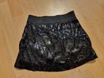 zwarte pailletten rok, maat 104, Kinderen en Baby's, Ophalen of Verzenden, Zo goed als nieuw, Meisje, Jurk of Rok