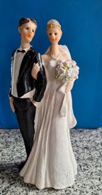 Bruidspaar Taarttopper - 18 cm, Ophalen of Verzenden, Nieuw, Taarten, Versiering
