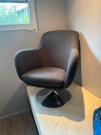 Grijze kuipstoel, Huis en Inrichting, Fauteuils, Ophalen, Zo goed als nieuw, 75 tot 100 cm, 50 tot 75 cm