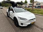 Tesla Model X 75D 12-2017 Wit MCU2 upgrade 7P leder trekhaak, Auto's, Tesla, Automaat, Model X, 450 kg, Zwart