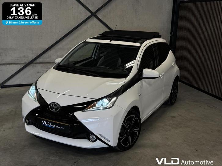Toyota Aygo 1.0 VVT-i x-wave Open Dak Cabrio Cruise Navi Lmv, Auto's, Toyota, Bedrijf, Te koop, Aygo, ABS, Achteruitrijcamera