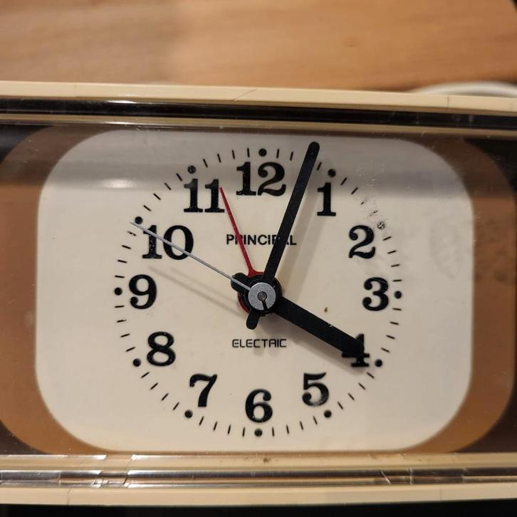 Retro Principal Wekker - Duitsland - Werkend, Verzamelen, Retro, Huis en Inrichting, Ophalen of Verzenden