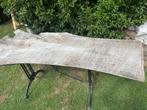 Massieve boomstam tafel onbewerkt, Ophalen of Verzenden, Zo goed als nieuw, Rechthoekig, Hout