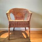 Gratis rieten stoel, Gebruikt, Bruin, Vintage, Riet of Rotan