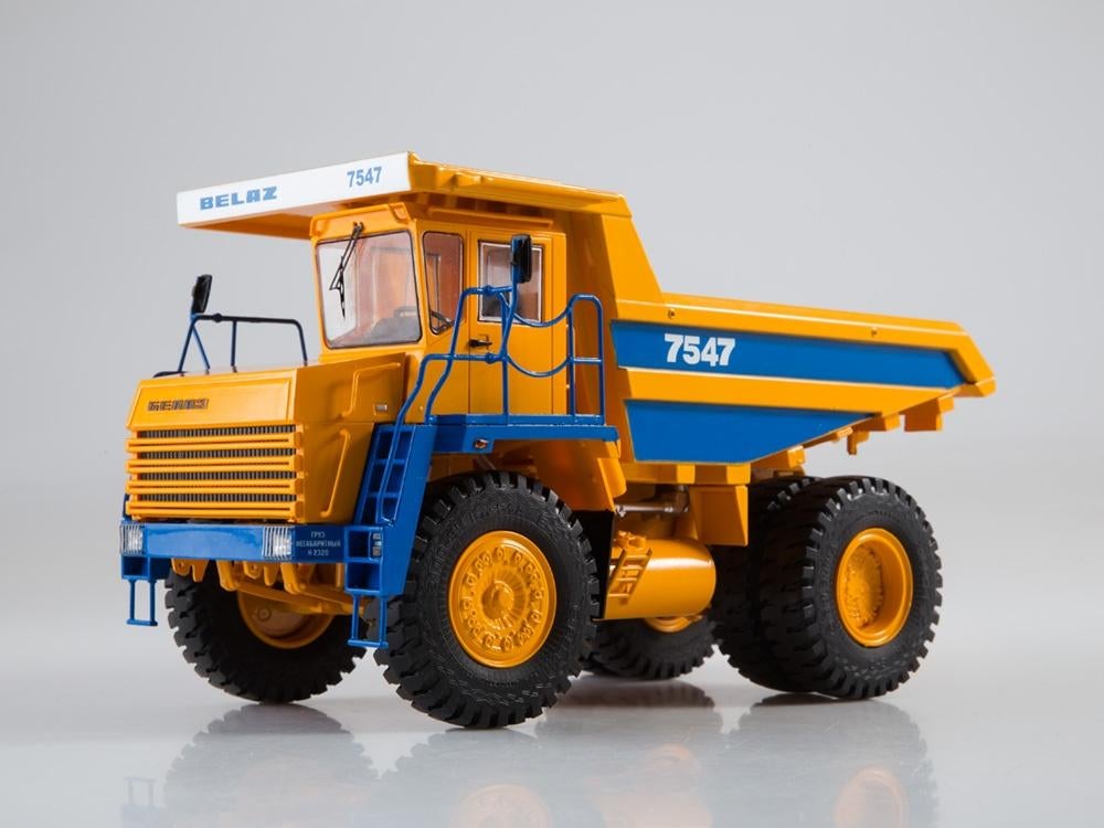 Belaz 7547 Kipper Mijnbouw Kiepwagen Belarus 1994 SSM1443, Overige merken, Verzenden, Bburago Via dei Tessitori 109 info@bburago-shop.com