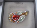 Swarovski broche, Ophalen of Verzenden, Nieuw, Overige kleuren, Overige materialen