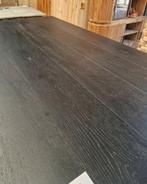AANBIEDING DEZE WEEK! EIKEN VLOER GEBORSTELD BLACK GELAKT!, Ophalen of Verzenden, Nieuw, 75 m² of meer, Parket