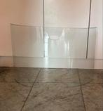 Glazen haardscherm, Huis en Inrichting, Haarden, Ophalen, Zo goed als nieuw, Houthaard