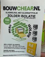 Zolderisolatie met aluminiumfolie €.6.35 per m2, Doe-het-zelf en Verbouw, Isolatie en Afdichting, Dakisolatie, Verzenden, 12 cm of meer