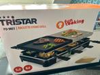 Tristar Raclette gourmetstel Steengrill - Nieuw in doos!, Witgoed en Apparatuur, Ophalen of Verzenden, Vaatwasmachinebestendig