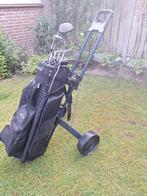 Cobra heren golfset r.h met golftrolley, Sport en Fitness, Golf, Ophalen, Zo goed als nieuw, Set, Overige merken