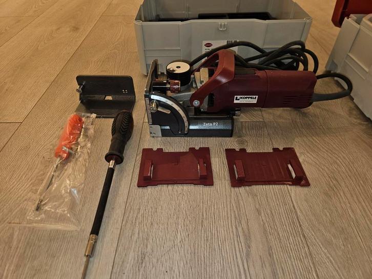 Lamello Zeta P2 groeffreesmachine, Doe-het-zelf en Verbouw, Gereedschap | Freesmachines, Ophalen of Verzenden
