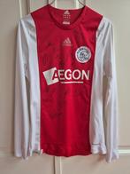 Gesigneerd + match worn Ajax thuis voetbalshirt, Sport en Fitness, Voetbal, Maat S, Verzenden, Zo goed als nieuw, Shirt