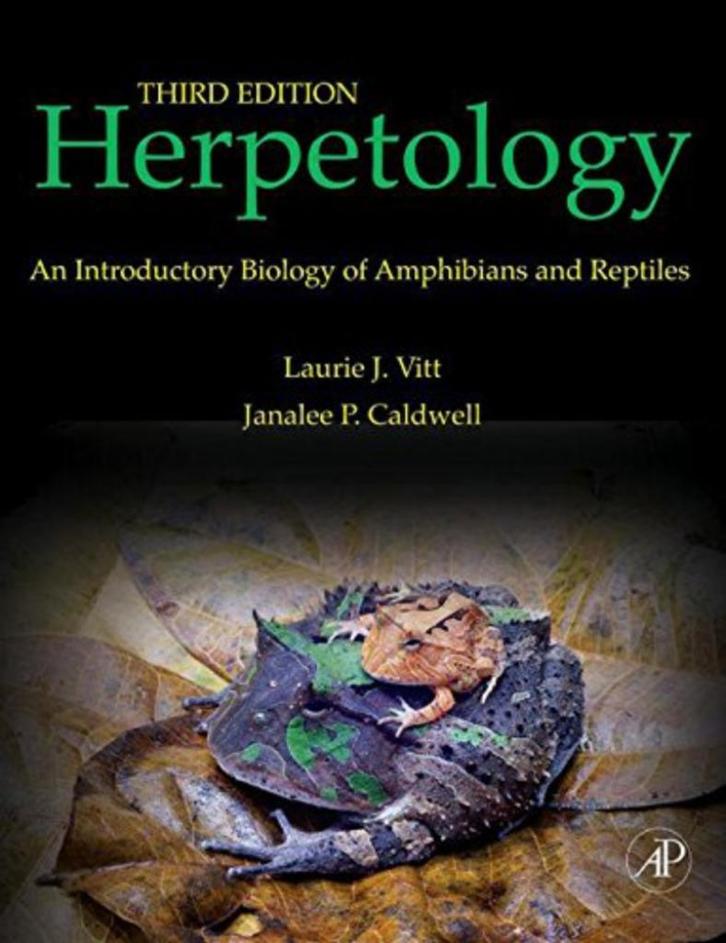 L.J. Vitt - Academic Press - Herpetology Amphibians Reptiles, Boeken, Natuur, Zo goed als nieuw, Overige onderwerpen, Ophalen of Verzenden