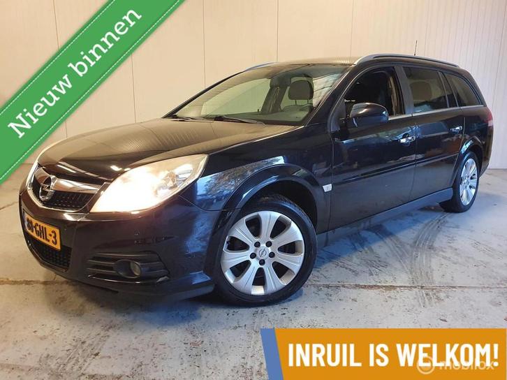 Opel Vectra Wagon 1.8-16V Executive / NIEUWE APK / VOL LEER, Auto's, Opel, Bedrijf, Te koop, Vectra, ABS, Airbags, Airconditioning
