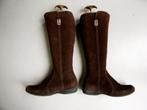 Cypres leren laarzen maat 38 bruin suede nieuwprijs 289,00, Hoge laarzen, Zwart, Cypres, Ophalen of Verzenden