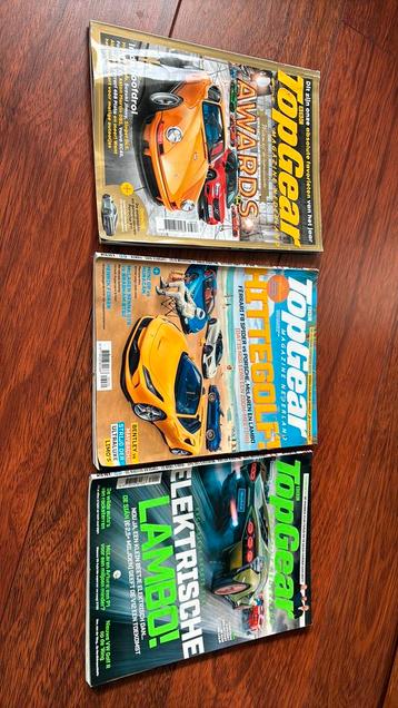 3 magazines Top gear beschikbaar voor biedingen