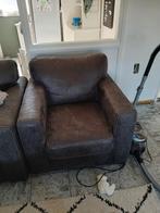 Leren stoel af te halen nubuck leer gratis af te halen, Ophalen, Gebruikt, Eenpersoons, Minder dan 75 cm
