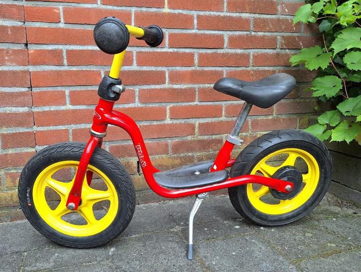 Puky Loopfiets (vanaf 3 jaar; kleuren rood/geel), Kinderen en Baby's, Speelgoed | Buiten | Voertuigen en Loopfietsen, Gebruikt