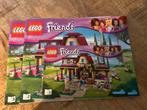 lego - friends 41126 Heartlake paardrijclub, Ophalen of Verzenden, Gebruikt, Complete set, Lego