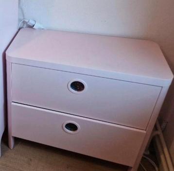 Ladekast Bunsunge ikea lichtroze. beschikbaar voor biedingen