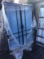 Stalen deuren met kozijn, Doe-het-zelf en Verbouw, Deuren en Horren, Binnendeur, Ophalen of Verzenden, Zo goed als nieuw, Glas