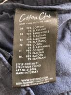Blauwe herenbroek Cotton Club XXL - Goede staat, Ophalen of Verzenden, Gedragen, Overige maten, Blauw