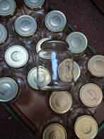 20 Glazen potten voor oa inmaak 160 of 720 ml, Ophalen, Gebruikt, Glas