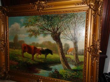 Kasimir (1881)-Prachtig groot schilderij -Vermeld in BENEZIT beschikbaar voor biedingen