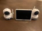 Luvion Elite 3 babyfoon met 2 camera”s, Kinderen en Baby's, Babyfoons, Ophalen of Verzenden, Gebruikt, Minder dan 100 meter, Terugspreekfunctie
