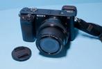 Sony A6000 fototoestel digitaal met lens en toebehoren, Spiegelreflex, Ophalen of Verzenden, Zo goed als nieuw, Sony