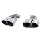 Uitlaat Sierstuk RVS Voor Porsche Cayenne 92A Facelift 2014, Verzenden, Automotive Parts, A.parts@hotmail.nl, Trasmolenlaan 12 3447 GZ Woerden