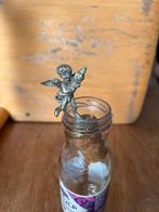 Antiek Koperen Engeltje Flessenstop, Antiek en Kunst, Ophalen of Verzenden