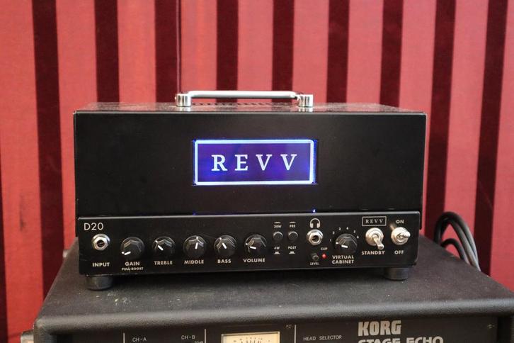 Revv D20 Buizenversterker met Two Notes - Haarlem, Muziek en Instrumenten, Versterkers | Bas en Gitaar, Ophalen