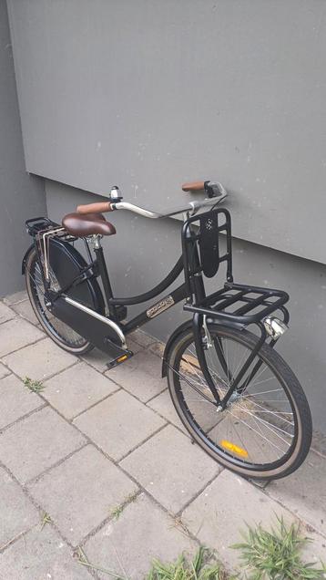 Popal 24 inch fiets Mat Zwart  beschikbaar voor biedingen
