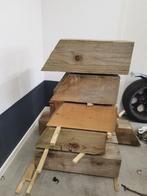 Robuuste Douglas palen rest stukken 20x20, Ophalen, Gebruikt