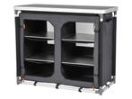 Obelink Toulon Luxe kast - Grey, Caravans en Kamperen, Ophalen, Zo goed als nieuw, Campingkast
