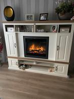 Richmond tv kast met elektrische open haard van faber, 150 tot 200 cm, Ophalen of Verzenden, Zo goed als nieuw, Minder dan 100 cm