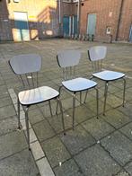 Jaren 50 formica stoelen, vintage design keukenstoelen, Ophalen, Gebruikt, -, -