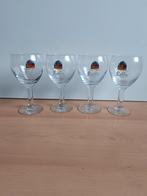 4 Leffe glazen 33cl, Verzamelen, Biermerken, Ophalen of Verzenden, Zo goed als nieuw, Overige typen, Overige merken