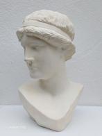 Antiek borstbeeld terracotta buste van man Griekse god, Antiek en Kunst, Ophalen of Verzenden