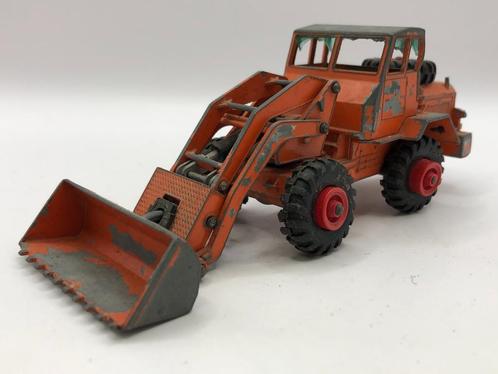 Matchbox Lesney K-3 Hatra Tractor Shovel oranje -SLECHT- M12, Hobby en Vrije tijd, Modelauto's | 1:43, Gebruikt, Tractor of Landbouw