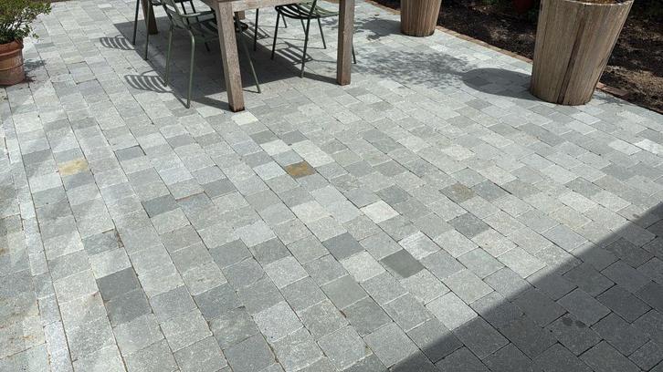 OPRIT kasseien Kotah Blue 15x15x5 cm natural / verouderd, Tuin en Terras, Tegels en Klinkers, Nieuw, Klinkers, Natuursteen, Ophalen